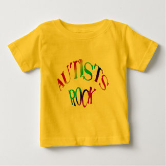 Autists Rock Baby T-Shirt