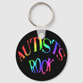 Autists Rock Keychain