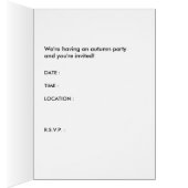 autmn party : ghost tree cards (Inside (Right))