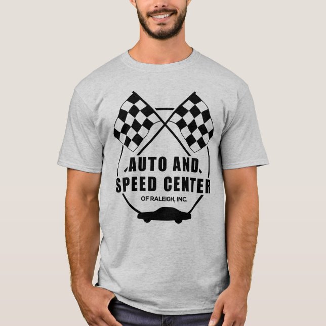 Auto and Speed Center T-Shirt (Front)