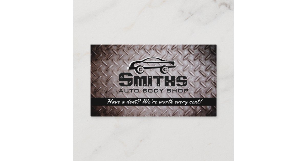 Auto Body Business Cards Zazzle
