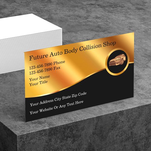 Auto Body Collision Business Cards