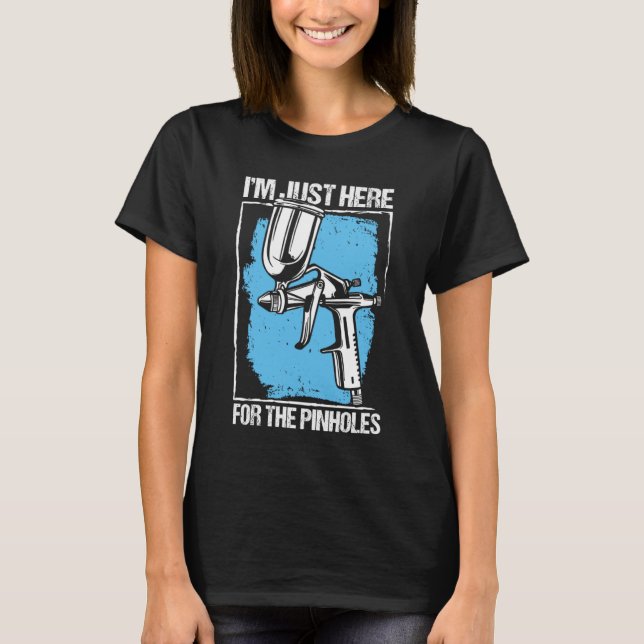 Auto Body Painter Automotive Car Detailer Vehicle  T-Shirt (Front)