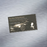 Auto Body Painting | Modern Professional Business Card Magnet at Zazzle