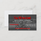 Auto Body Repair Business Card (Front/Back)