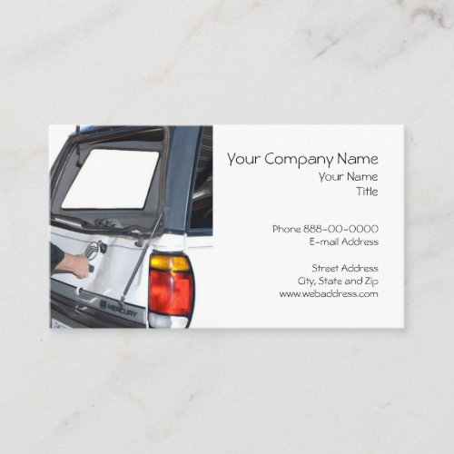 Auto Body Repair Business Card