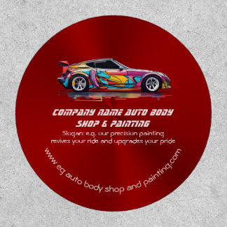 Auto body shop and precision painting patch