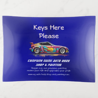 Auto body shop and precision painting trinket tray