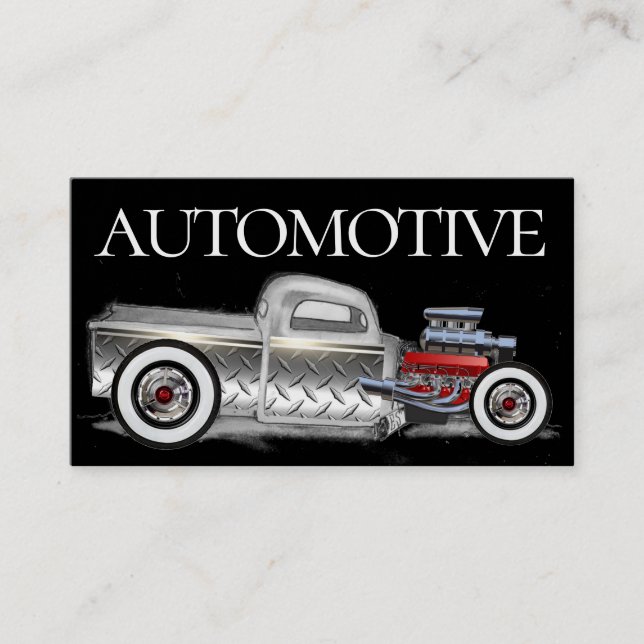 Auto Business Card (Front)