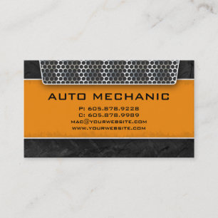 Auto Business Card Carbon Filter Construction