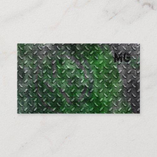 Auto Business Card Construction Contractor Metal 2