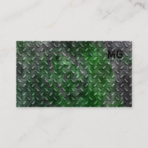 Customizable Auto Business Card Construction Contractor Metal 2