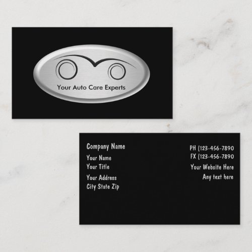 Auto Business Cards