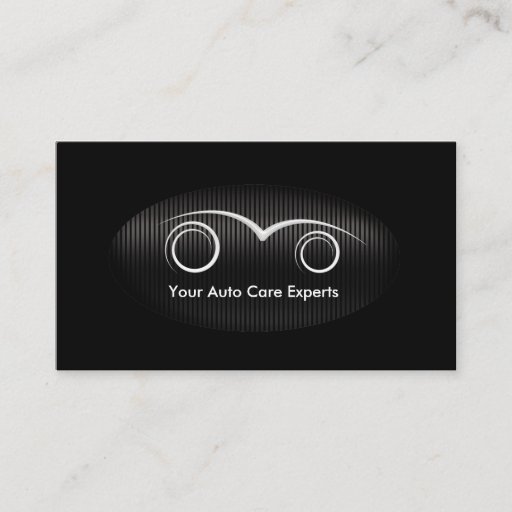 Customizable Auto Business Cards