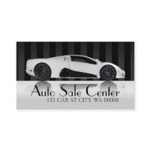 Auto Car Dealer Body Shop Business Card