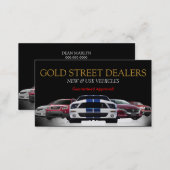 Auto, Car, Dealer Dealership Business Card (Front/Back)