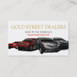 Auto, Car, Dealer Dealership Business Card at Zazzle