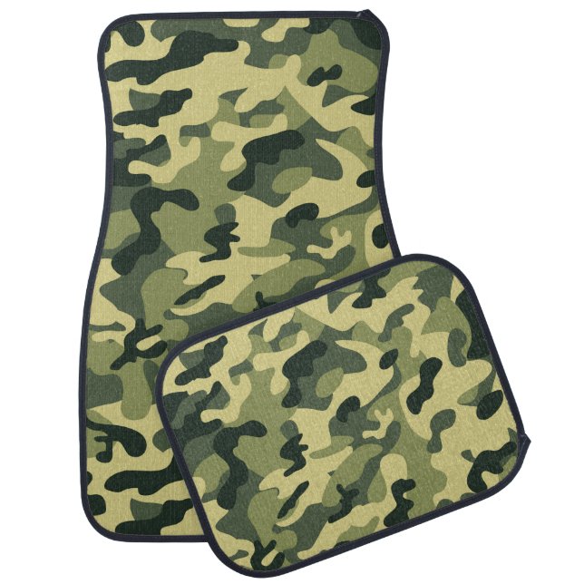 Auto Car Mat Set-Camo (Set)