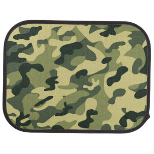 Auto Car Mat Set-Camo