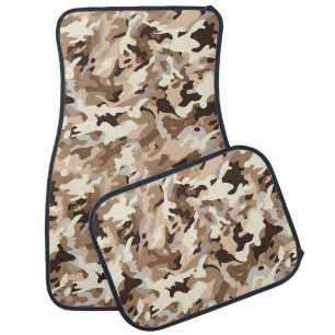 Auto Car Mat Set-Camo
