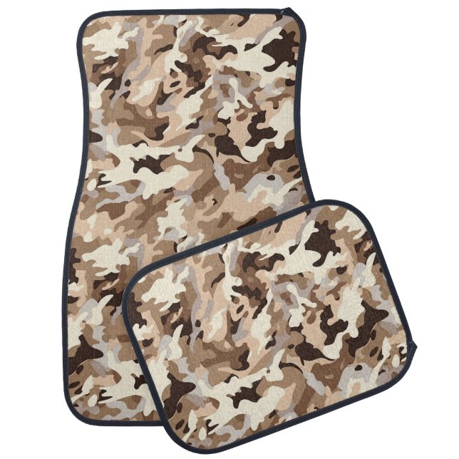 Auto Car Mat Set-Camo (Set)