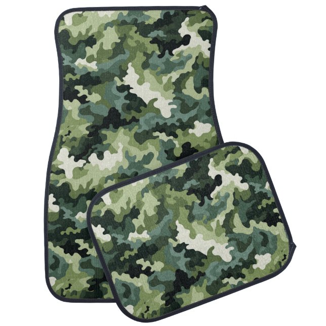 Auto Car Mat Set-Camo (Set)