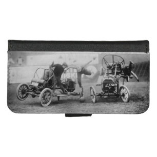 Auto Car Polo, Extreme Motorsports Coney Island iP iPhone 8/7 Wallet Case