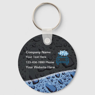 Auto Car Wash Business Promotional Keychains