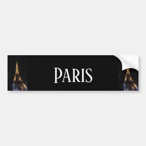 Auto_collants pour voiture Tour Eiffel Paris Bumper Sticker