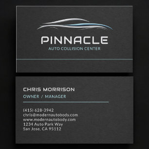 Auto Collision Center Professional Business Card