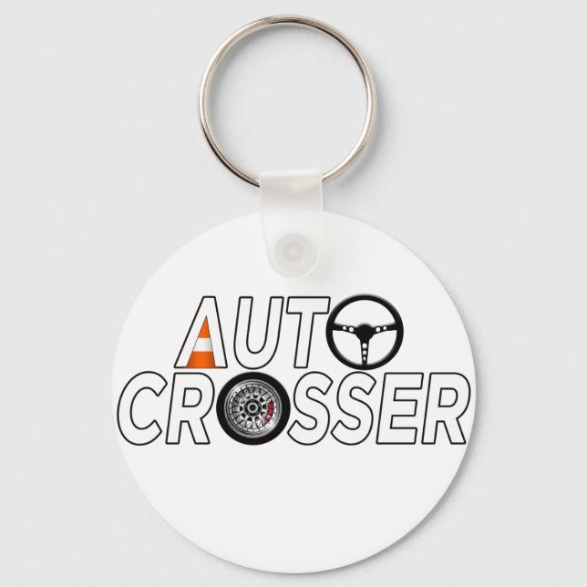 Auto Crosser Keychain (Front)