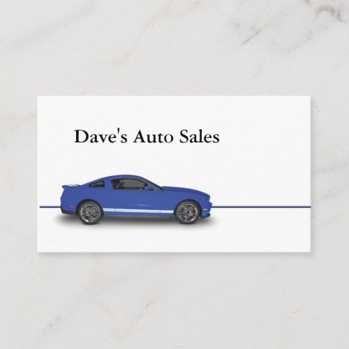Auto Dealer Business Card Templates