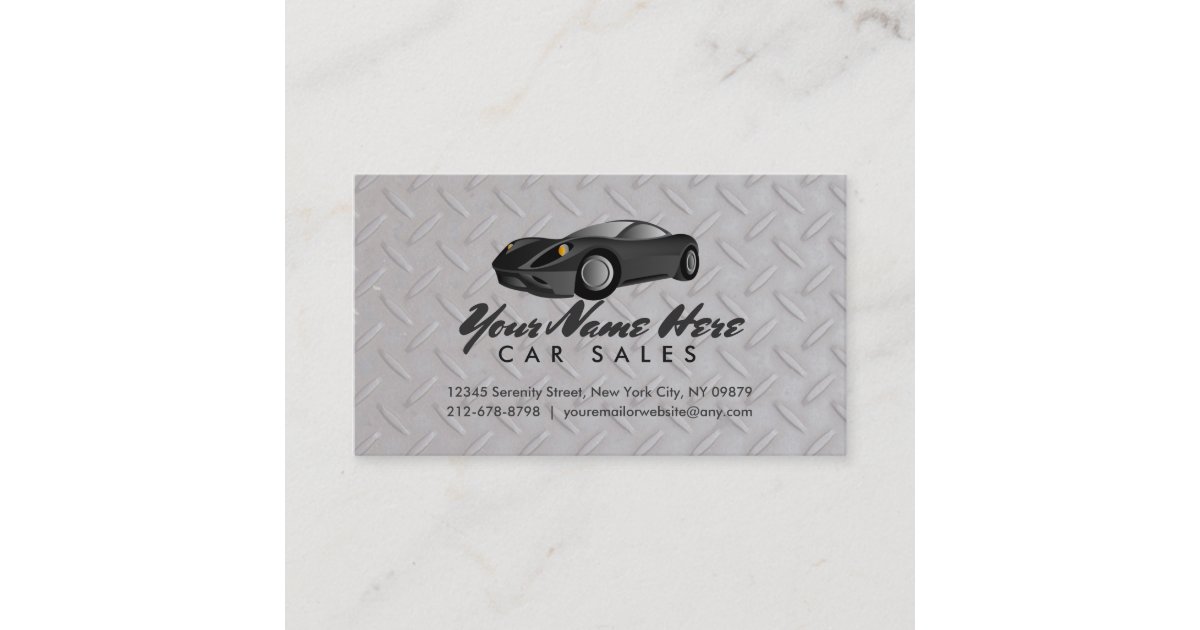 Auto Dealership Business Cards Zazzle