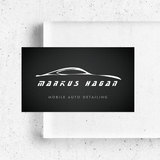 Customizable AUTO DETAILING, AUTO REPAIR BUSINESS CARD