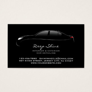 Auto Detailing Business Cards & Templates | Zazzle