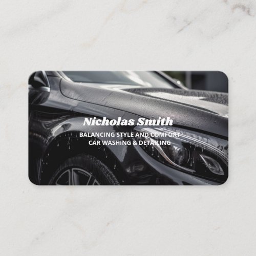 Auto Detailing Business Card