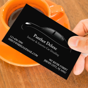 Auto Detailing Business Card Template 