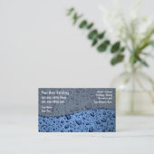 Auto Detailing Business Cards (Standing Front)