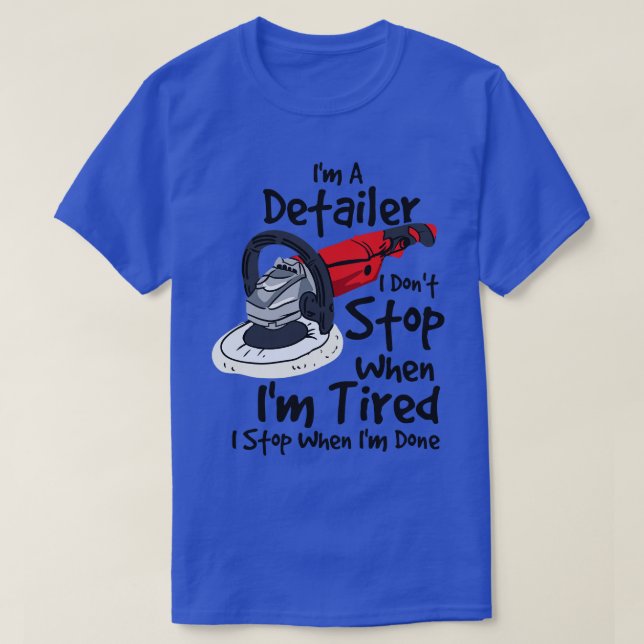 Auto Detailing Car  T-Shirt (Design Front)