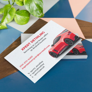 Auto Detailing Car Wash Flyer Template