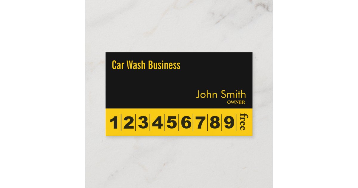 Auto Detailing Car Wash Loyalty