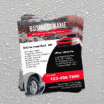 Auto Detailing Car Wash Professional Cleaning Flyer<br><div class="desc">Auto Detailing Professional Car Wash Cleaning Service Flyers.</div>