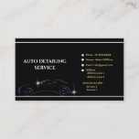 Auto Detailing Car Washing Cleaning  Business Card at Zazzle