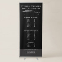 Auto Detailing Cleaning Auto Repair Price List 