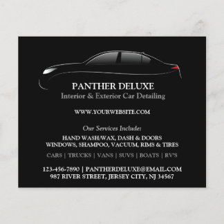 Auto Detailing Flyer