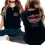 Auto Detailing Mobile Car Was Professional Logo T-Shirt<br><div class="desc">Elevate your mobile car wash business with our Black and Red Professional Auto Detailing Logo Business Card. Designed for the discerning professional, this business card exudes a sleek and masculine aesthetic, combining the power of black and red to make a bold statement. Perfectly suited for small businesses, these professional business...</div>