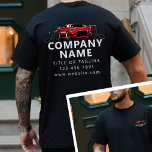Auto Detailing Mobile Car Wash Professional Logo T-Shirt<br><div class="desc">Showcase your business with the Auto Detailing Mobile Car Wash Professional Logo T-Shirt, designed to combine functionality and branding for your team. This versatile T-shirt highlights your custom logo with a bold, professional design, making it a standout piece for car wash and auto detailing professionals. Crafted from high-quality, breathable fabric,...</div>