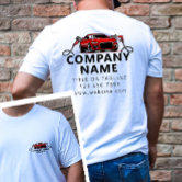 Professional Auto Detailing Logo Mobile Car Wash T-Shirt