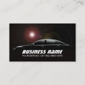 Auto Detailing Professional Automotive Car Business Card (Front)