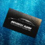 Auto Detailing Water Drops Professional Car Business Card